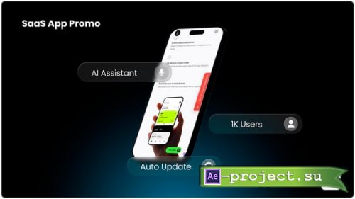 Videohive - SaaS App Promo - 63294038 - Project for After Effects