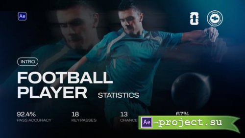 Videohive - Football Player Statistics Intro - 63336716 - Project for After Effects
