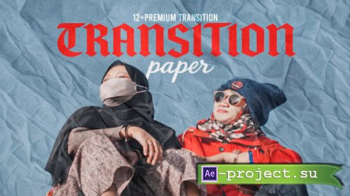 Videohive - Dynamic Paper Rip and Tear Video Transitions Pack - 63299225 - Project for After Effects