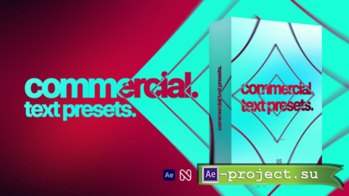 Videohive - Commercial Text Presets - 63393601 - Project for After Effects