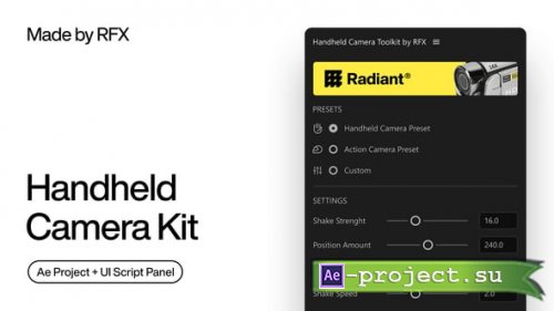 Videohive - Handheld Camera Toolkit - 63428267 - Project for After Effects 