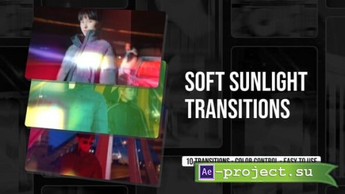 Videohive - Soft Sunlight Transitions - 63420991 - Project for After Effects