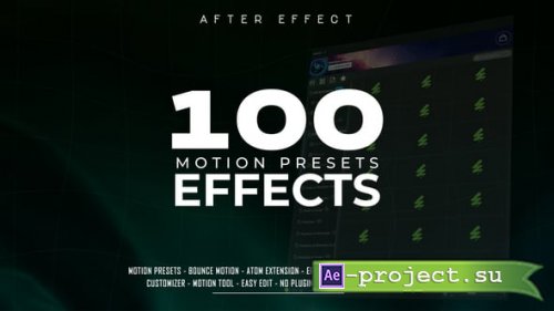 Videohive - Creative Motion Effects Presets - 63419564