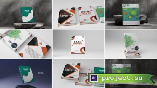 Videohive - Book Mockups Promo - 63410024 - Project for After Effects