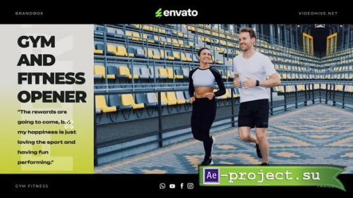 Videohive - Gym and Fitness Opener - 63380020 - Project for After Effects