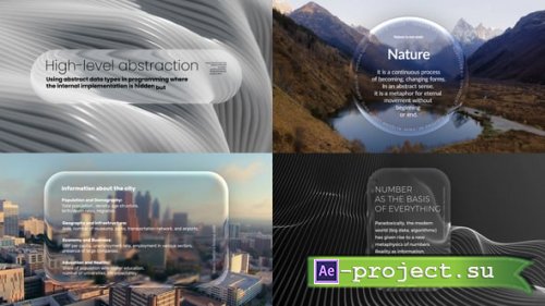 Videohive - Glass Titles - Glass Lower Thirds - 63401812 - Project for After Effects