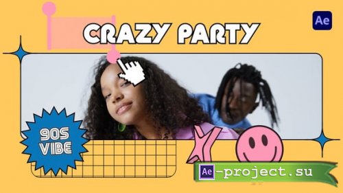 Videohive - Retro Pop Social Opener - 63476445 - Project for After Effects