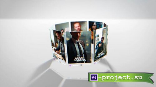 Videohive - 3D Floating Cards Intro - 63475762 - Project for After Effects