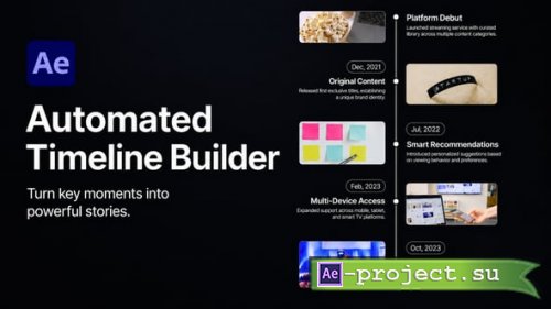 Videohive - Automated Timeline Builder - 63511311 - Project for After Effects