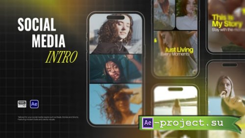 Videohive - Social Media Intro - 63496181 - Project for After Effects