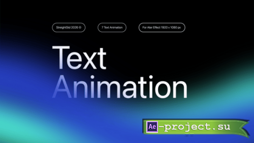 Videohive - Text Animation - 63571614 - Project for After Effects