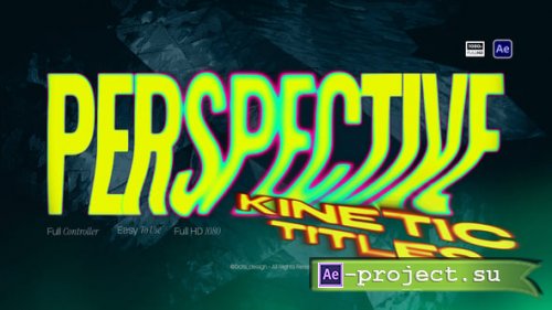 Videohive - Perspective Kinetic Titles - 63572176 - Project for After Effects