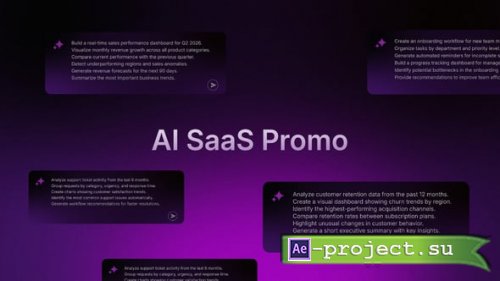 Videohive - AI Saas Promo - 63528525 - Project for After Effects