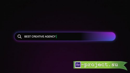 Videohive - Neon Search Logo - 63566546 - Project for After Effects