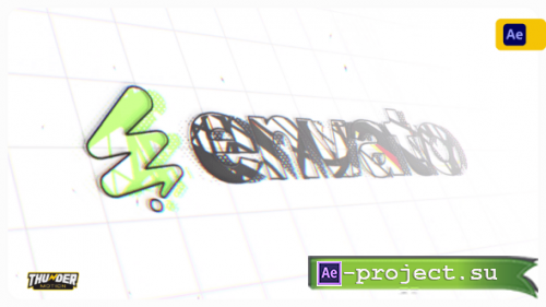 Videohive - Chromatic Sketch Glitch Logo Reveal - 63422456 - Project for After Effects