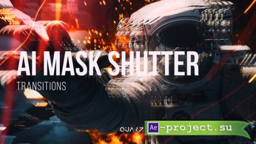 Videohive - AI Mask Shutter Transitions - 63592878 - Project for After Effects