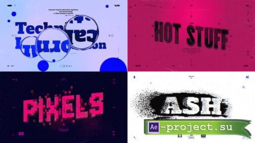 Videohive - Titles Design Package - 63524193 - Project for After Effects
