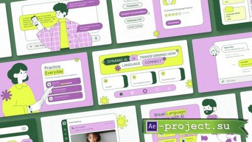 Videohive - Dynamic AI Language - 63574088 - Project for After Effects