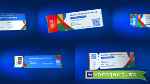 Videohive - Dynamic Sports Event Ticket After Effect - 63573977 - Project for After Effects