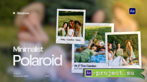 Videohive - Minimalist Polaroid Slideshow - 63630187 - Project for After Effects