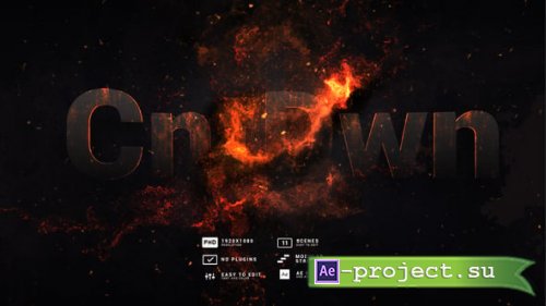 Videohive - Smolder Fire Countdown - 63619517 - Project for After Effects