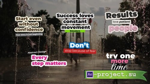 Videohive - Abstract Design Titles - 63632486 - Project for After Effects