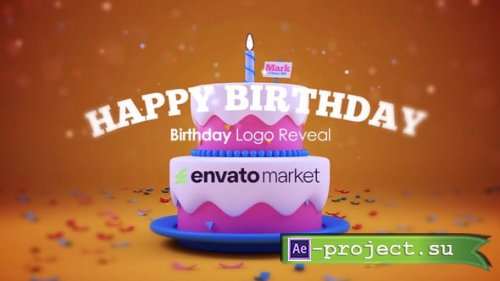 Videohive - Birthday Logo - 63623997 - Project for After Effects