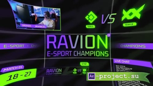 Videohive - Esports Intro - 63631735 - Project for After Effects