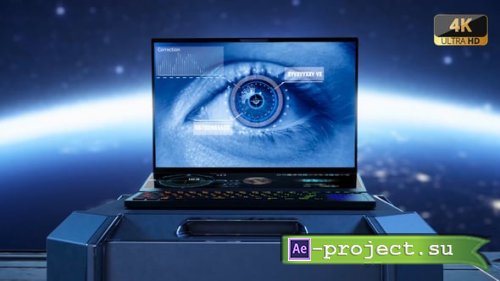Videohive - Sci-fi Laptop Opener - 63605901 - Project for After Effects