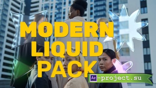 Videohive - Modern Liquid Pack - 63681071 - Project for After Effects