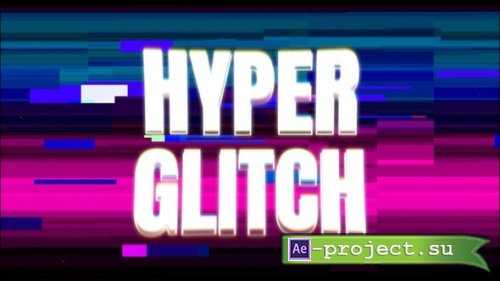 Videohive - Hyper Glitch - 63696984 - Project for After Effects