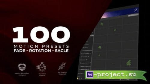 Videohive - Motion Presets Library - 63717143 - Project & Script for After Effects