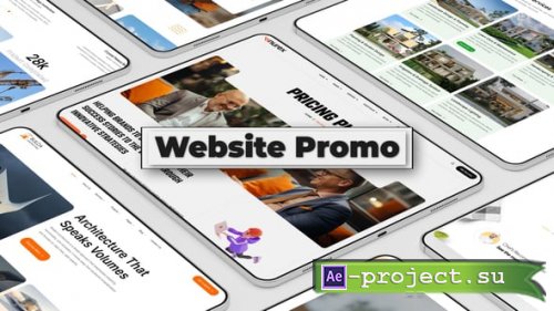 Videohive - Website Promo.V2 - 63737615 - Project for After Effects