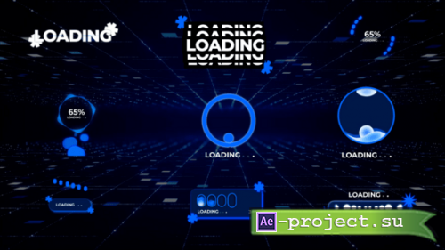 Videohive - Dynamic Modern Loading Progress After Effect - 63699761 - Project for After Effects
