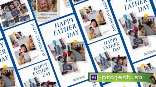 Videohive - Father�s Day Greeting Social Media After Effect - 63699658 - Project for After Effects