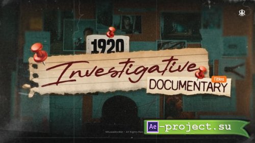 Videohive - Documentary Titles - 63717295 - Project for After Effects