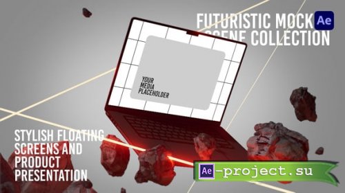 Videohive - Futuristic Device Mockup Intro - 63686892 - Project for After Effects