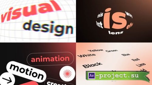 Videohive - Modern Kinetic Typography Animations - 63699267 - Project for After Effects