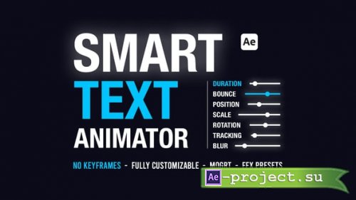 Videohive - Smart Text Animator Toolkit for After Effects - 63768409 - Project for After Effects