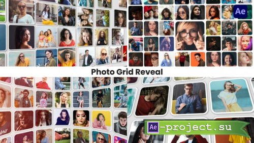 Videohive - Photo Grid Reveal - 16530823 - Project for After Effects