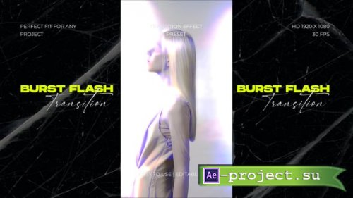 Videohive - Burst Flash Transition - 63761424 - Project for After Effects
