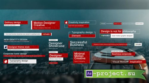 Videohive - Corporate Lower Third - 63770878 - Project for After Effects