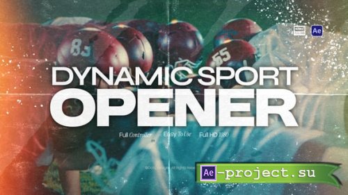 Videohive - Dynamic Sport Opener - 63766830 - Project for After Effects