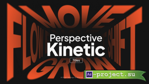 Videohive - Perspective Kinetic Titles - 63766966 - Project for After Effects