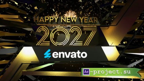 Videohive - Happy New Year Greetings 2027 - 63787156 - Project for After Effects