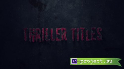Videohive - Dark Shattering Titles - 63788964 - Project for After Effects