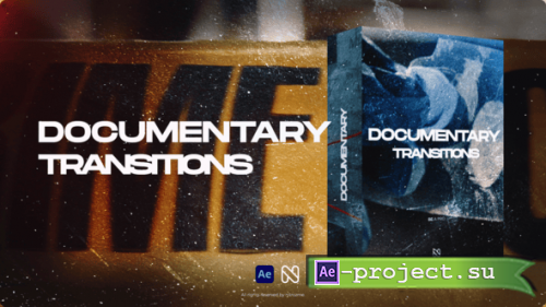 Videohive - Documentary Transitions - 63828396 - Project for After Effects