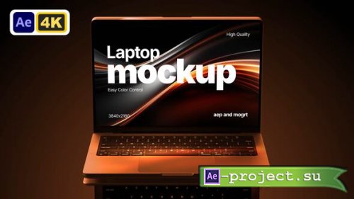 Videohive - Laptop Mockup - 63790661 - Project for After Effects