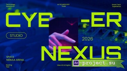 Videohive - Technology Cyber Title - 63804832 - Project for After Effects