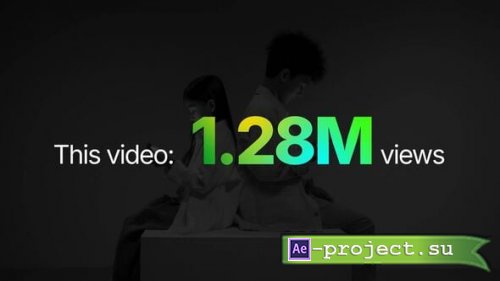 Videohive - Number Counter Text Animation | AE - 63821324 - Project for After Effects
